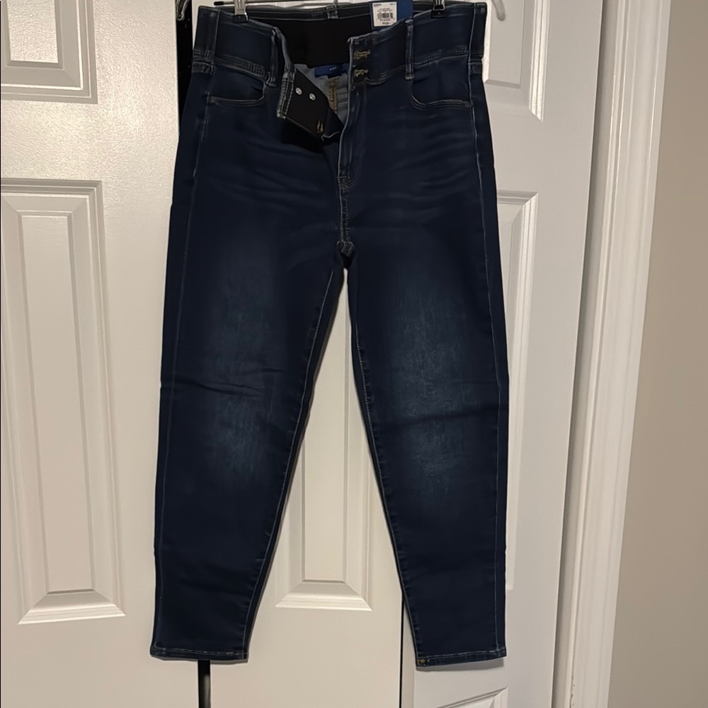 ADT Deep Blue Jeans with Contrast Stitching